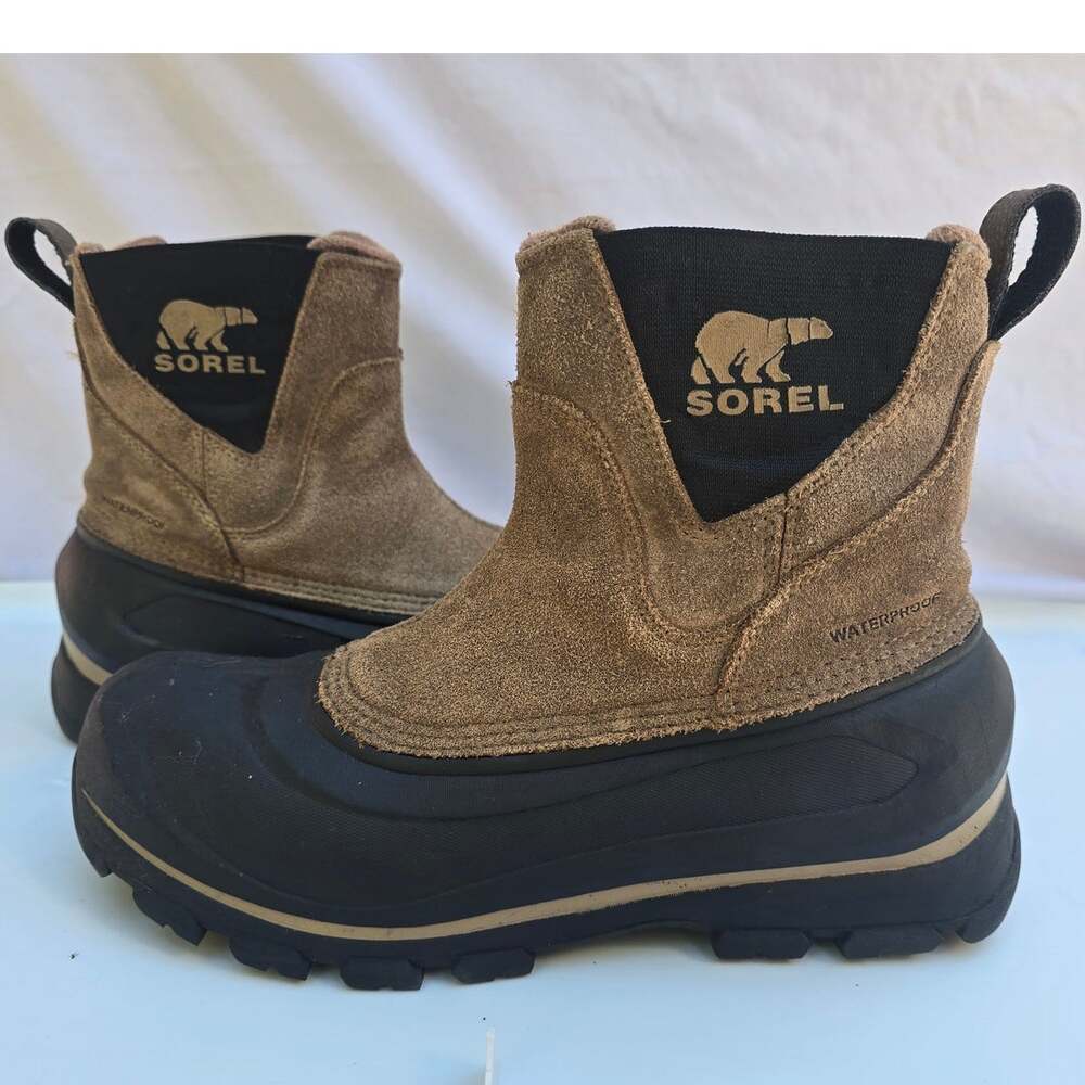 Sorel Buxton Pull On Waterproof Insulated Winter Snow Boots Men Size 8 NM2738